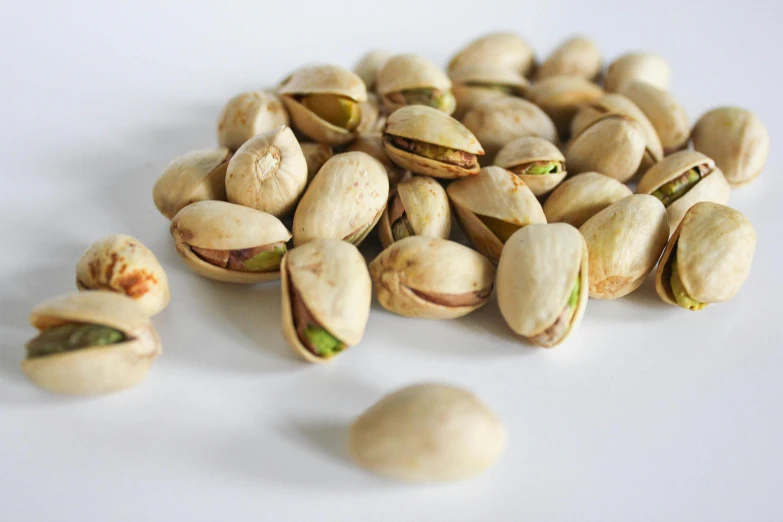 nuts spilling out on top of the table