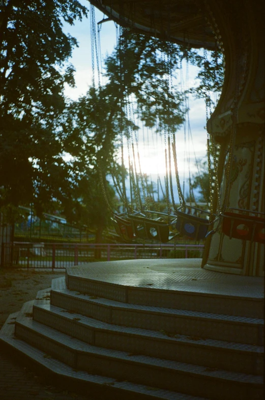 steps leading up to a large park