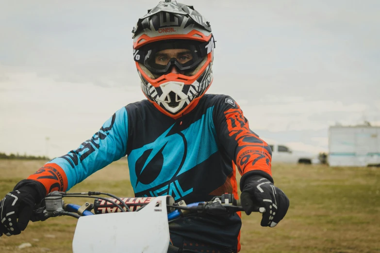 an image of a person riding a dirt bike