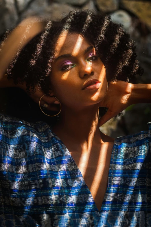 an image of a woman with eye makeup