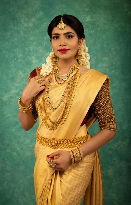woman dressed in traditional clothing posing for the camera