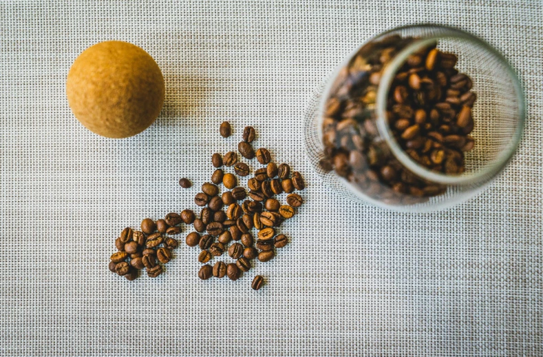 ingredients for a healthy breakfast including granola and orange