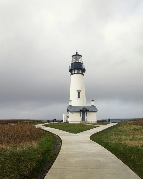 the path from a light house to the shore