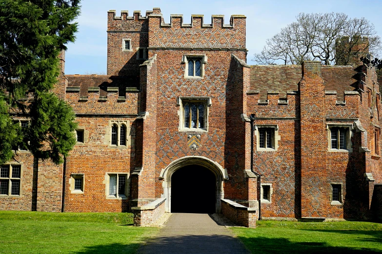 this castle is very old, but looks new