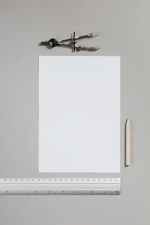 a white piece of paper sitting on top of a table