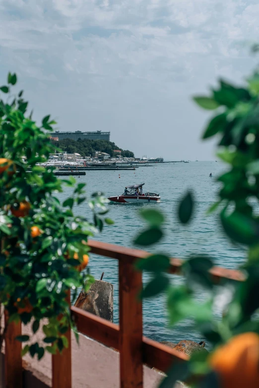 a couple of boats that are in the water