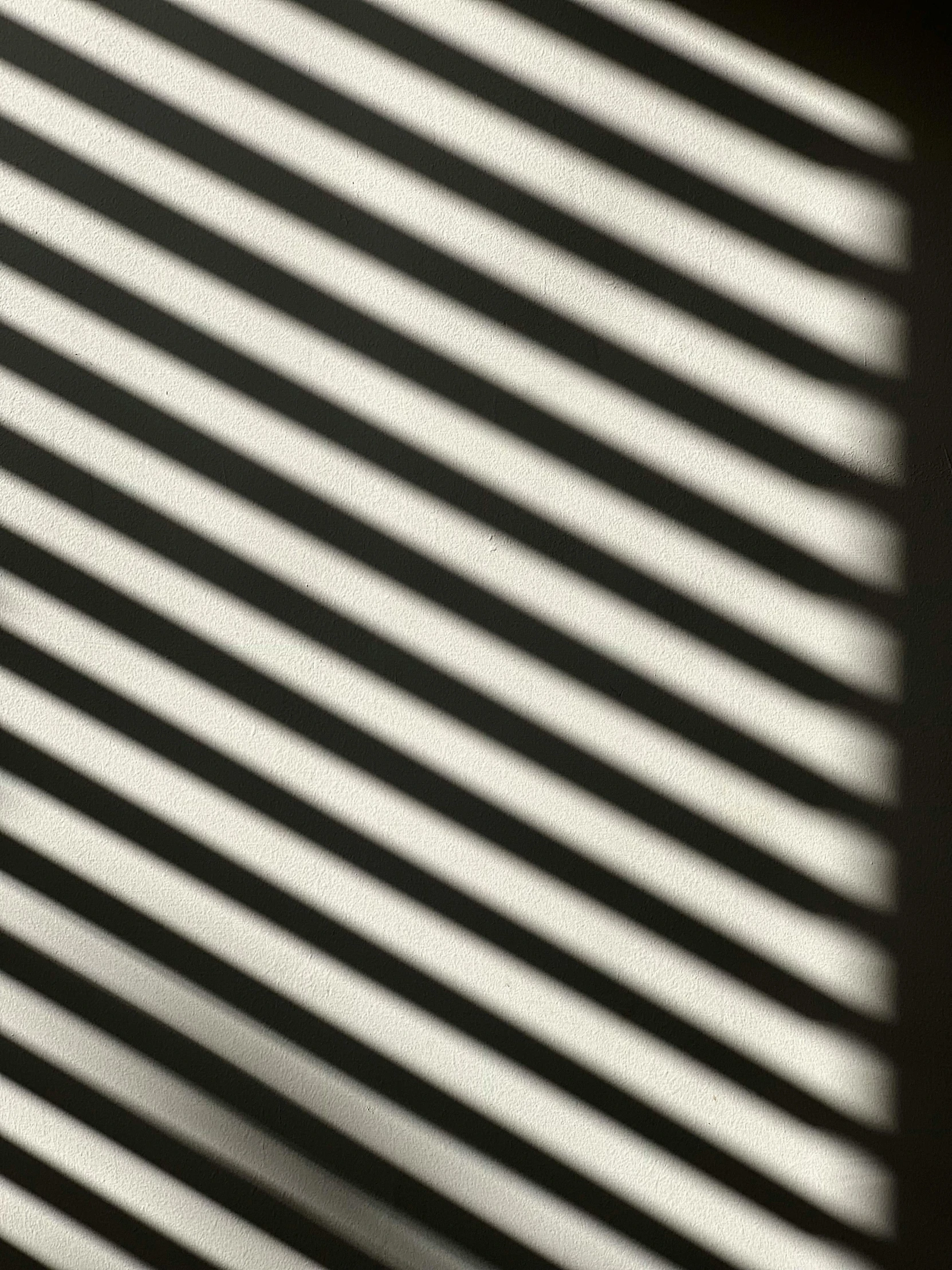 a view of the outside of a window blinds with vertical blind