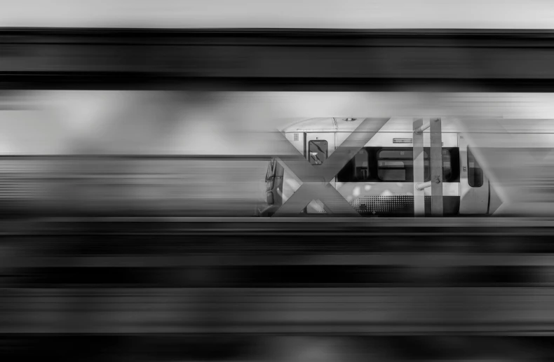 a large long train on a steel track