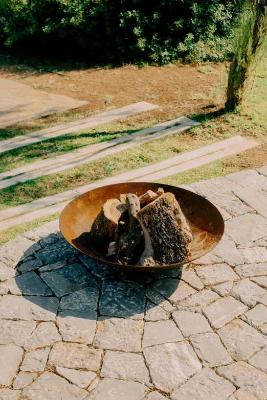 a bowl with some sort of food inside