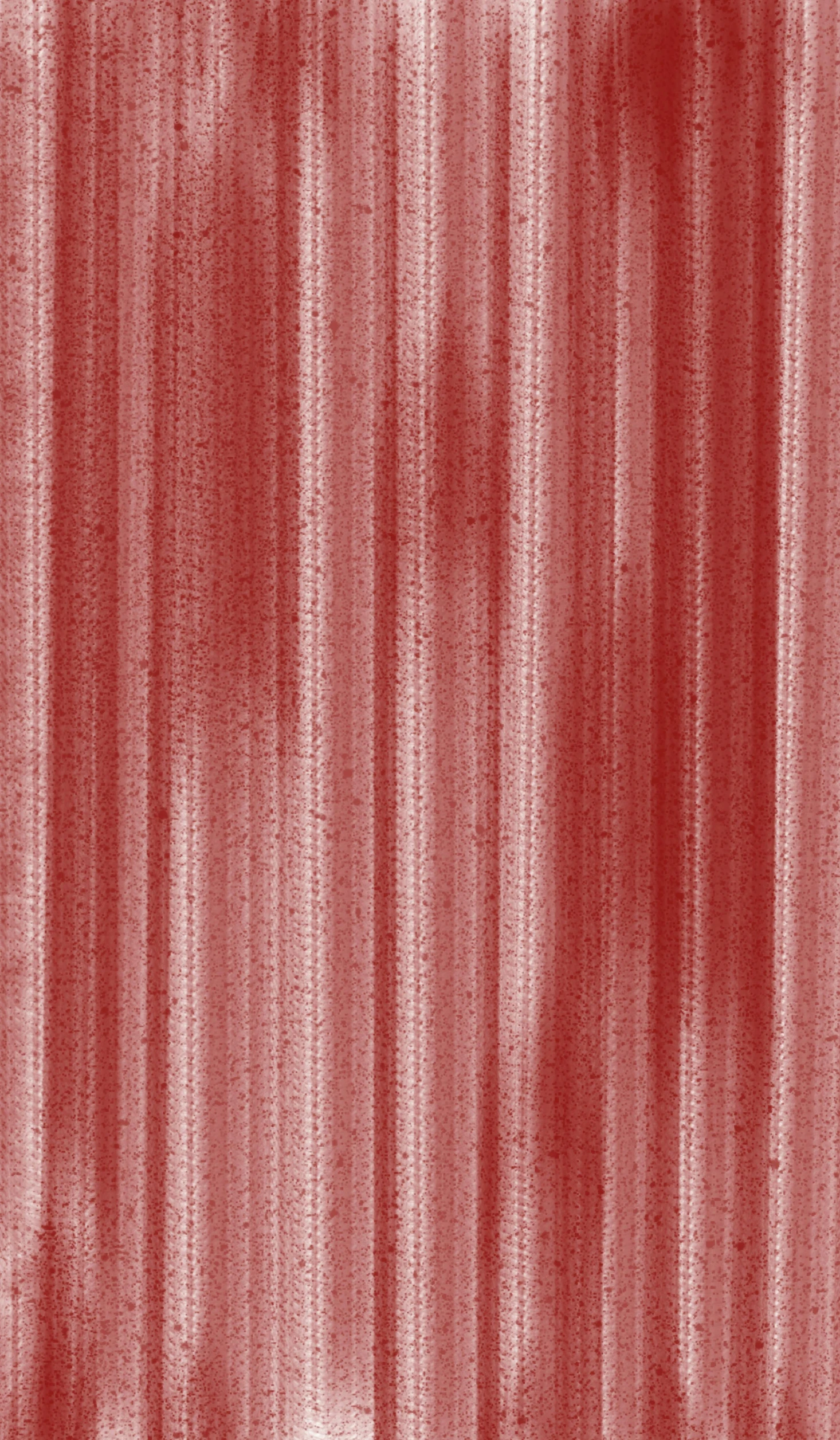 a red curtain with thin, lines