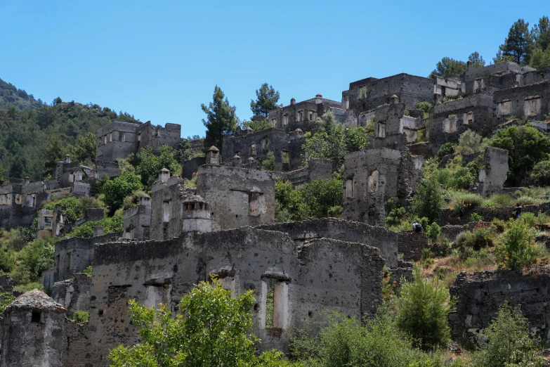 this village has been destroyed and is near the forest