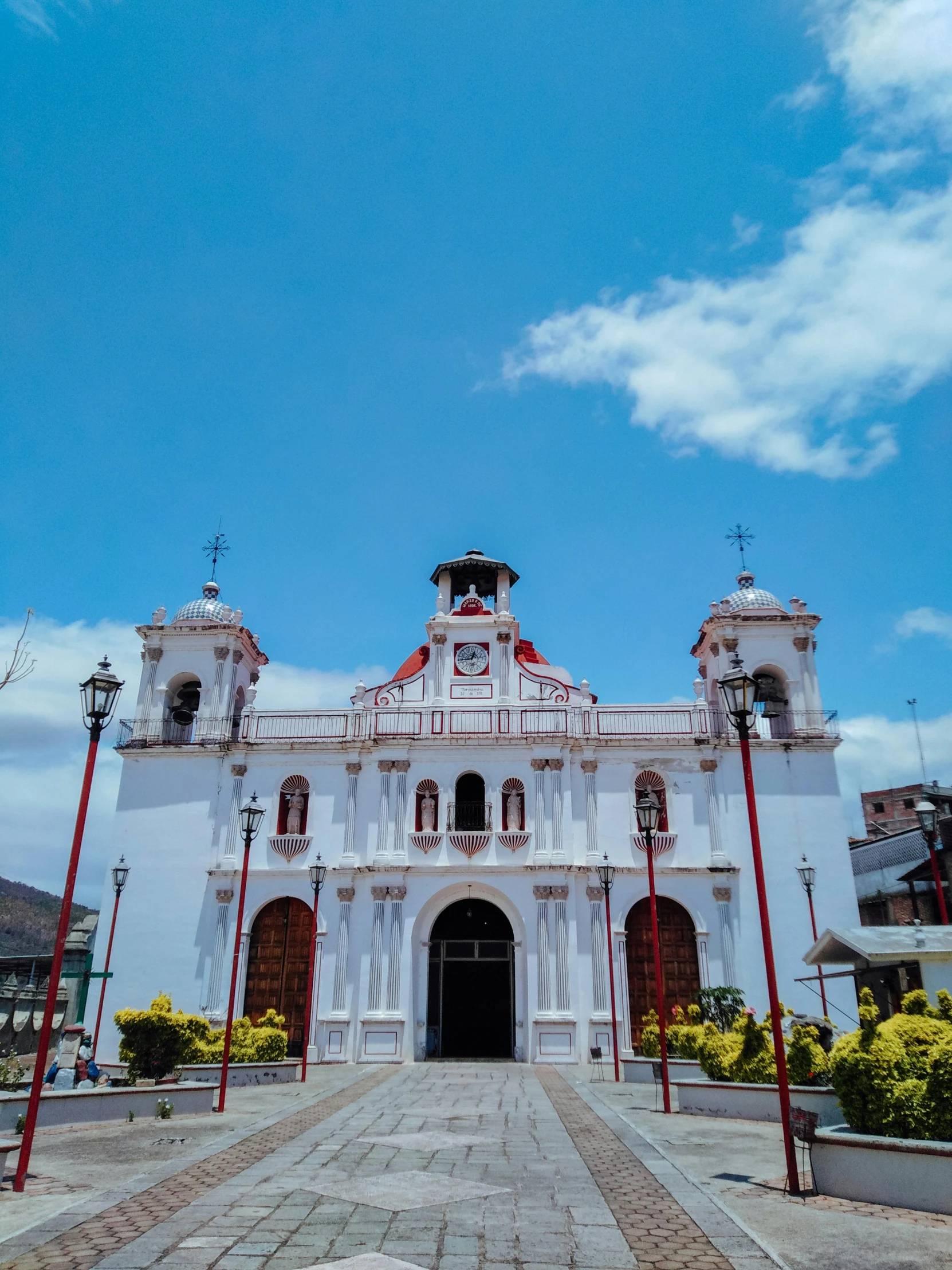 an image of the entrance to a large church