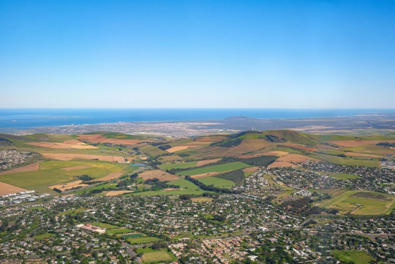 a hill top in the middle of the countryside