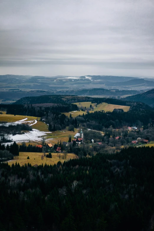 this is the landscape as seen from the peak