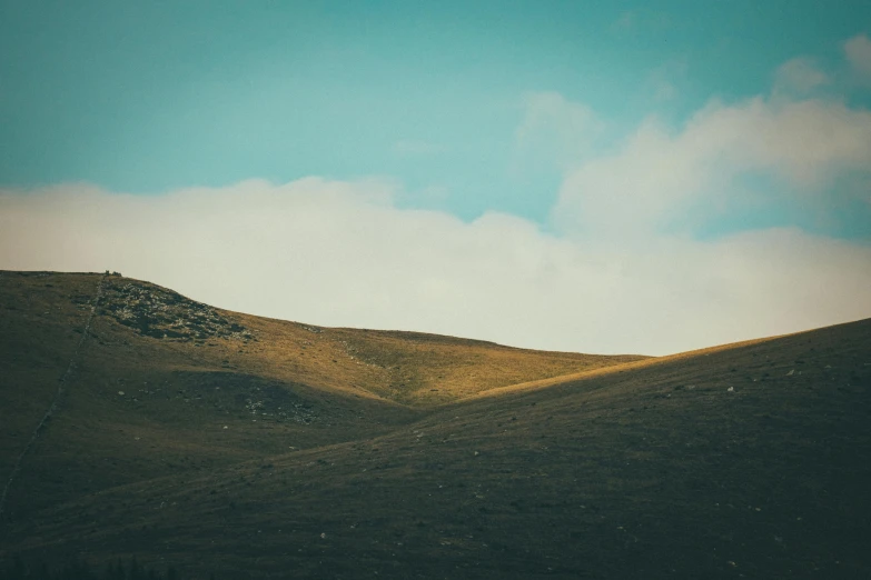 the mountains with many trees are seen against the sky