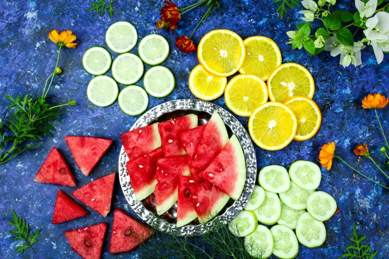 fresh fruit is placed in a bowl with different shapes and sizes