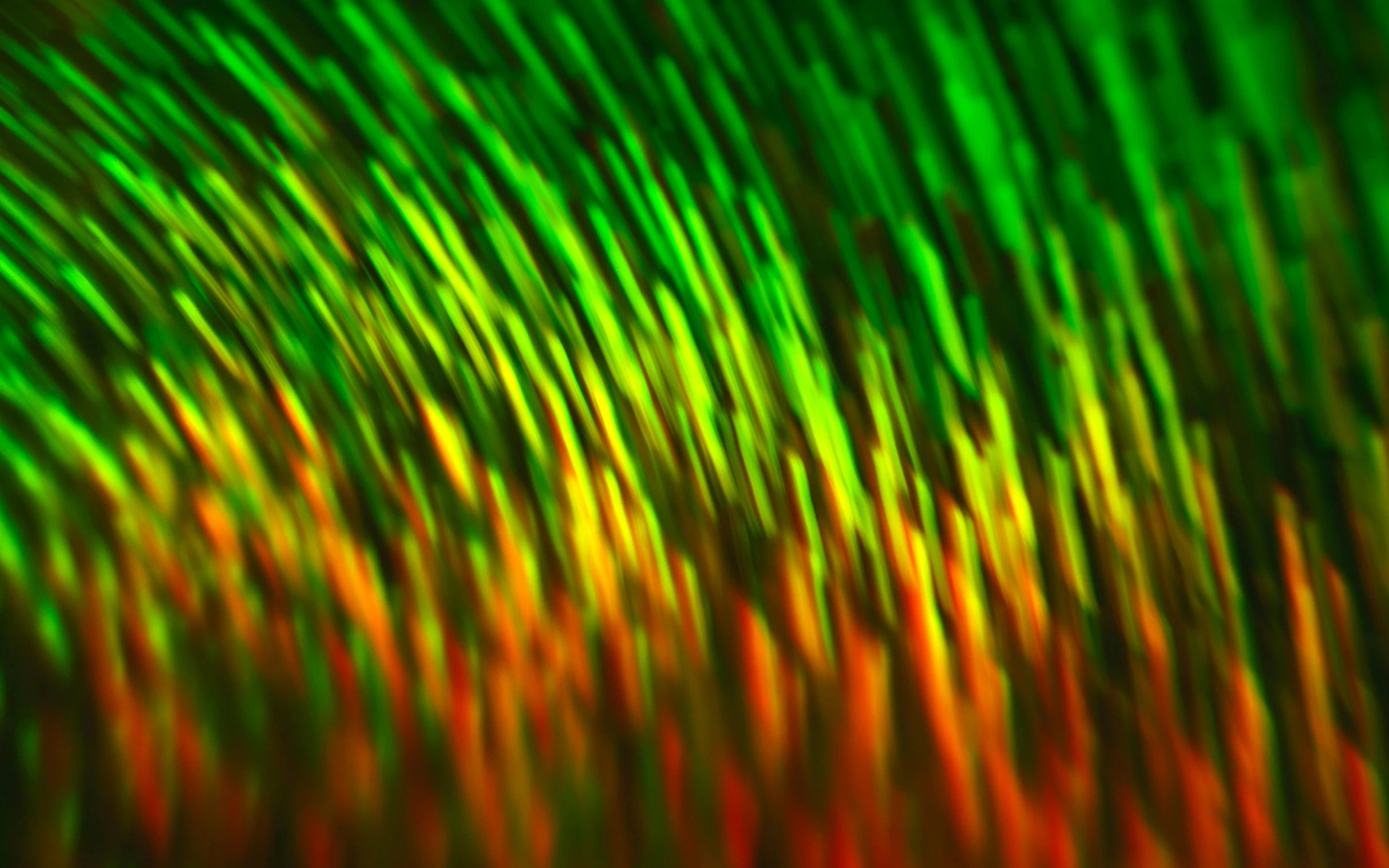 a blurry image of grass with different colors