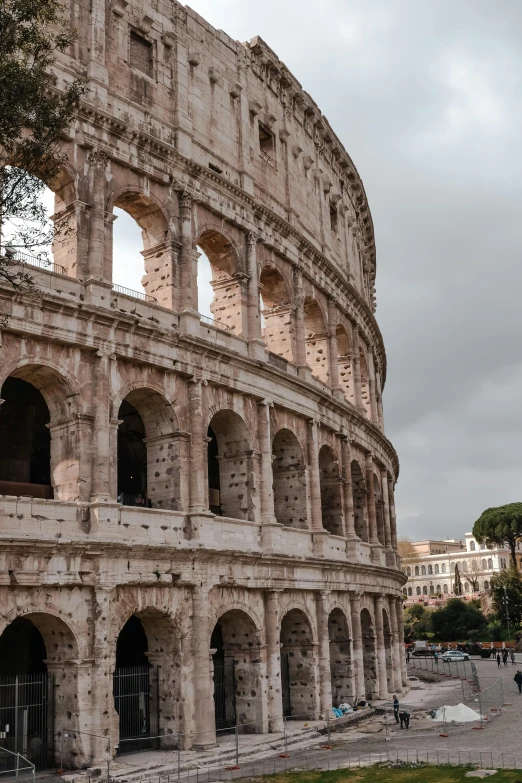 the roman colgate, one of the most important structures in europe