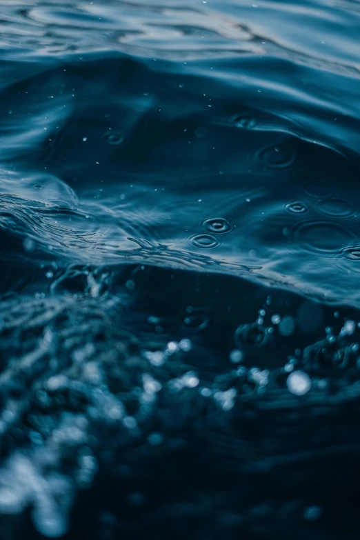 an ocean po shows the clear water of a wave