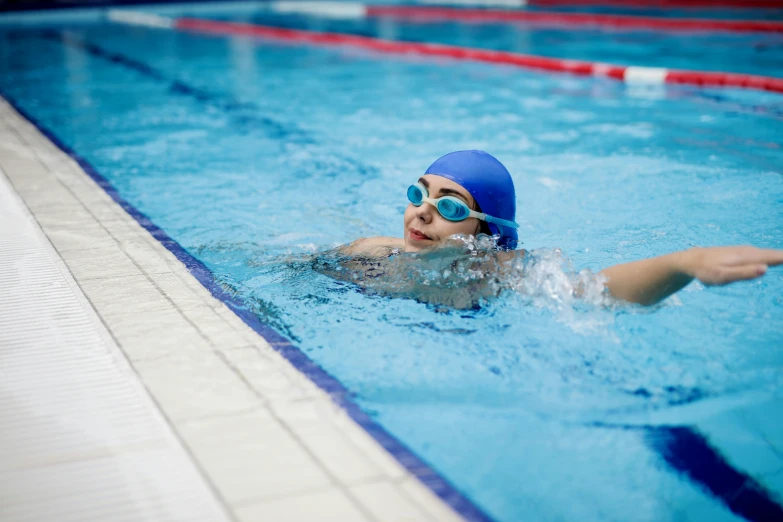 an image of a girl that is in the water