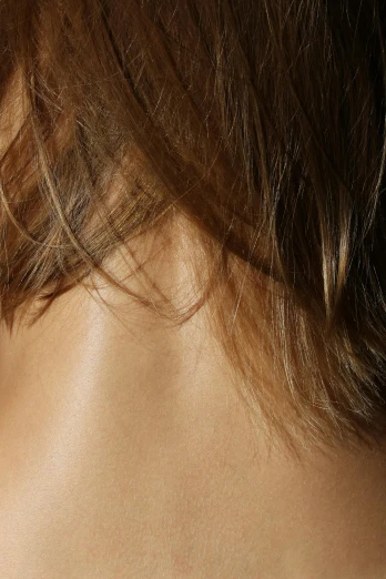 close up on hair and the texture of it