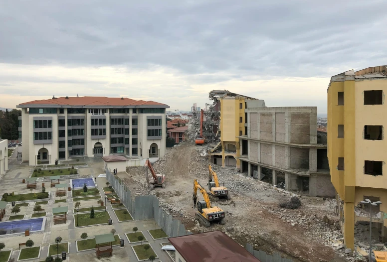 an image of a construction site in a city