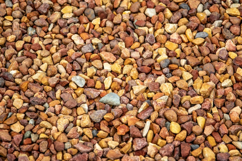 an array of rocks on display together