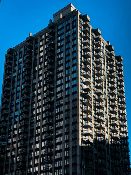 this building is very tall, with a lot of windows