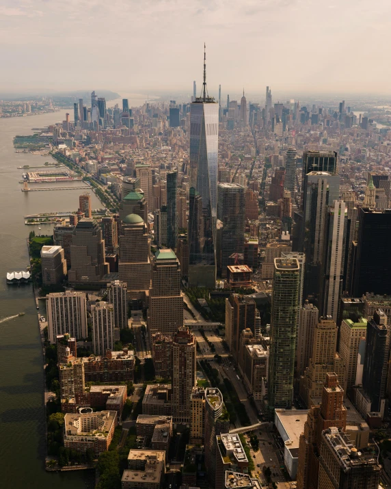 the view of manhattan from top of the rock