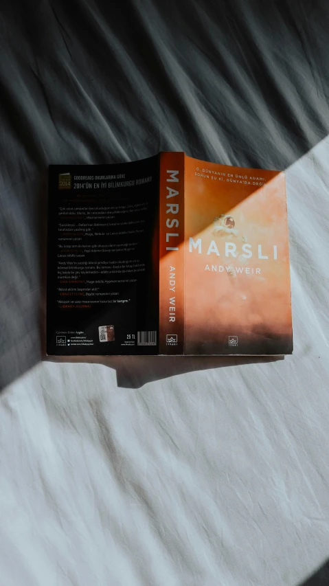 the inside of a book about marsi and its contents