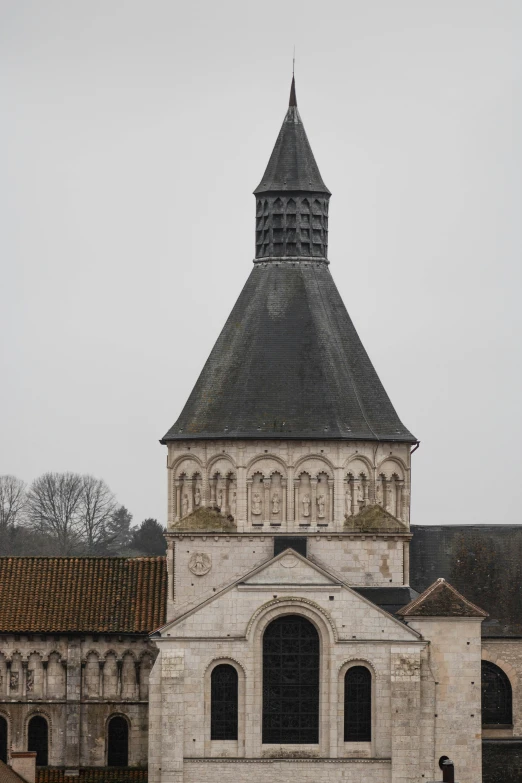 a building with a steeple has an open roof