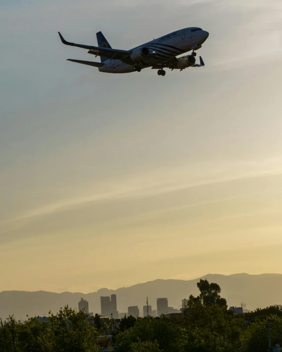 a jet plane taking off from the airport