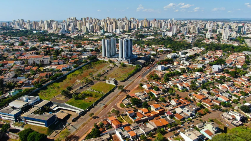 a very big city with a lot of tall buildings