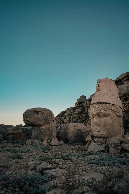 rock formations in the middle of nowhere near the beach