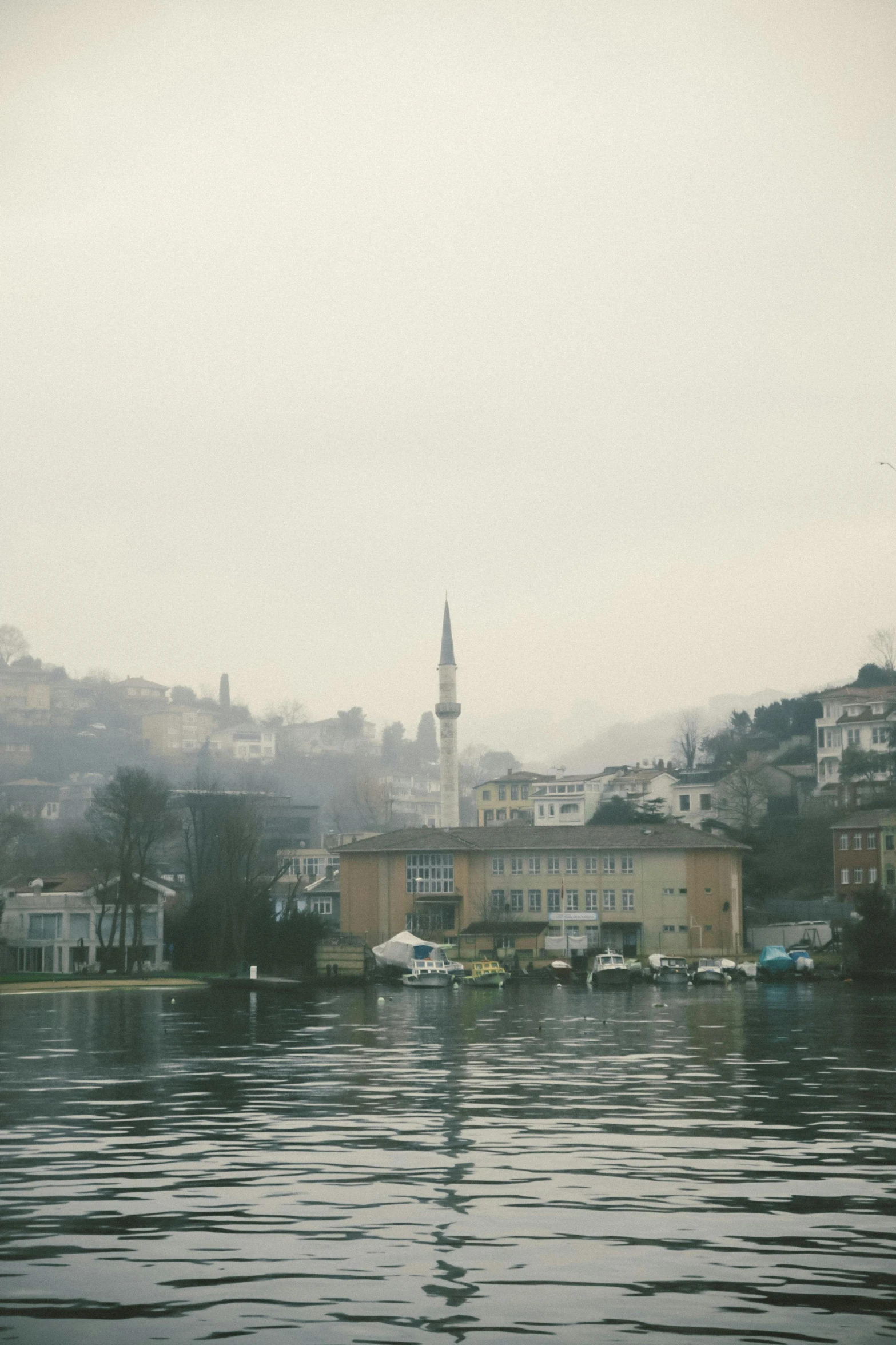 a po of a water front with boats