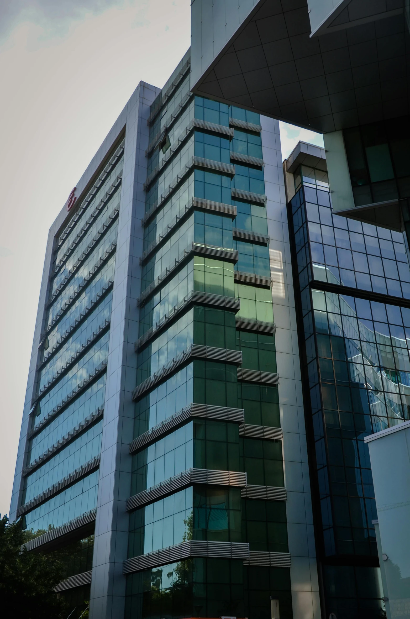 an image of a building with glass windows