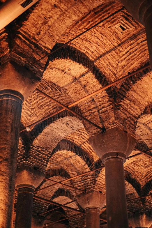 the roof is covered with intricately designed tiles