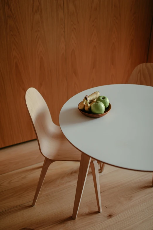 some fruit on top of a white table