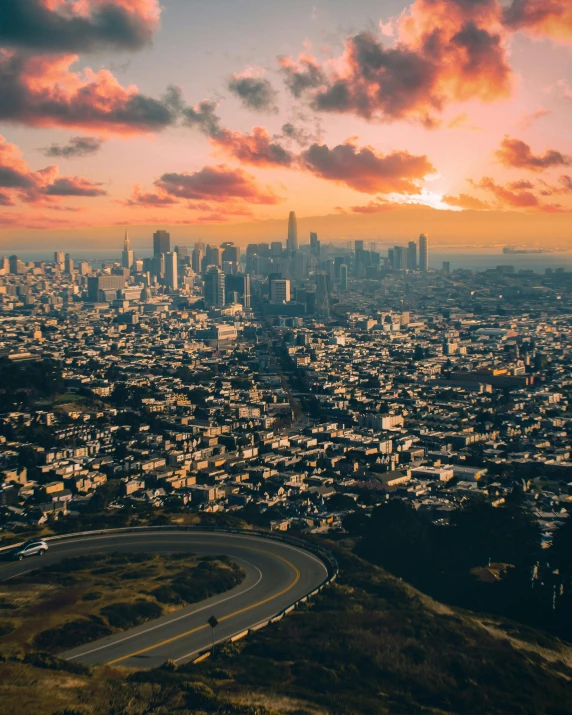 an image of a city from the air