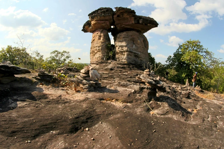 this is an image of a stone structure