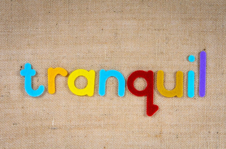 the word tranpui made out of different letters