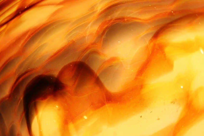 abstract orange and yellow fire on white background