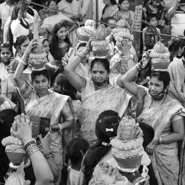 a group of women who are in costume