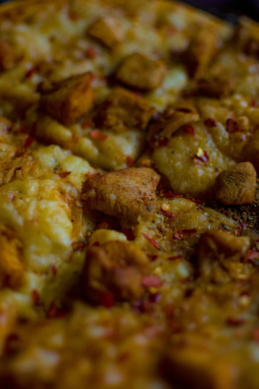 close up image of food sitting on a pan