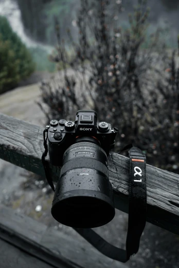 an artistic s of a camera on a rail