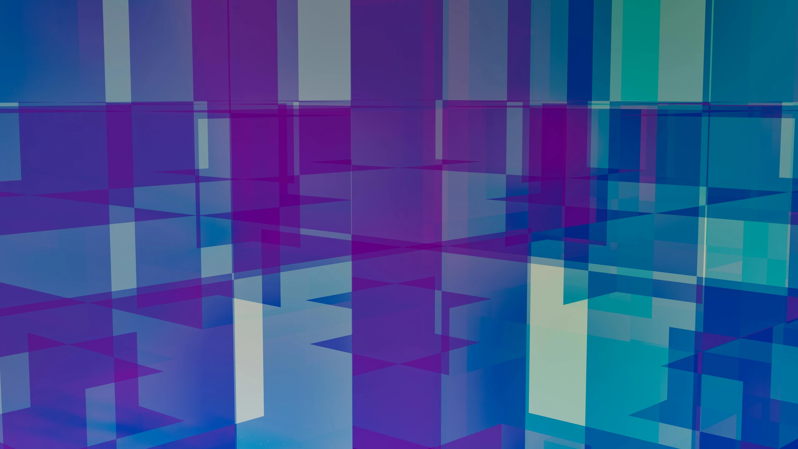 abstract blue and purple background with different geometric shapes
