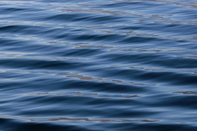 an image of waves and reflections on the water