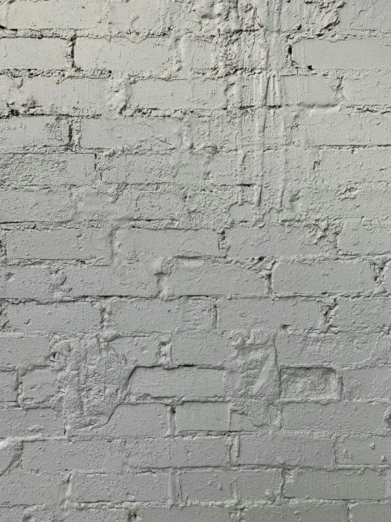 the texture of a brick wall is white