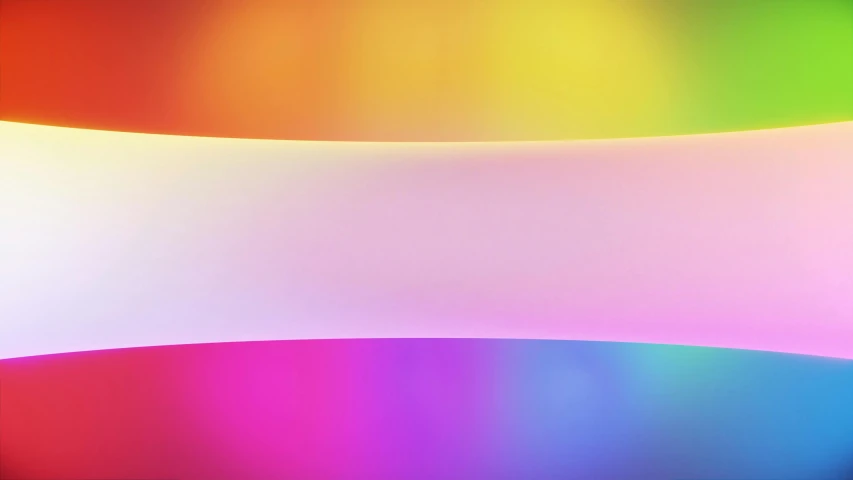 a computer screen with a rainbow colored background