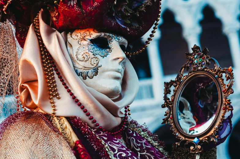 the masks are attached to the head of a mannequin